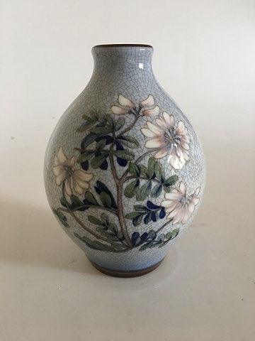 Bing & Grøndahl Unika Vase af Effie Hegermann-Lindencrone No 2191/32 fra 1932 - Danam Antik
