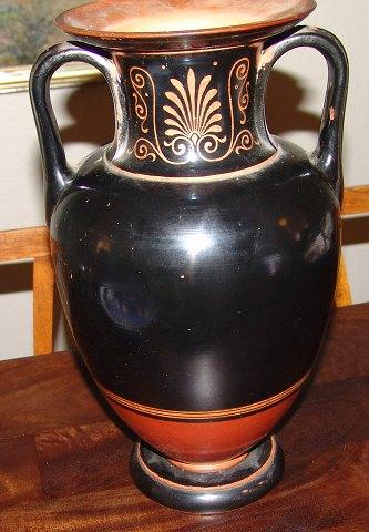 Ipsens Enke Stor Vase i Græsk Stil - Danam Antik