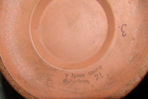 Ipsens Enke Stor Vase i Græsk Stil - Danam Antik