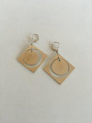 Bent Knudsen Sterling Sølv Øreringe - Danam Antik