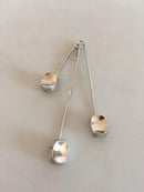 Bent Knudsen Sterling Sølv Vedhæng No 52 - Danam Antik