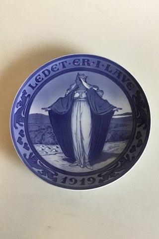 Royal Copenhagen Commemorative Plate fra 1919 RC-CM185 - Danam Antik