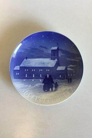 Bing & Grøndahl Islandsk Juleplatte fra 1928. Meget Sjælden - Danam Antik