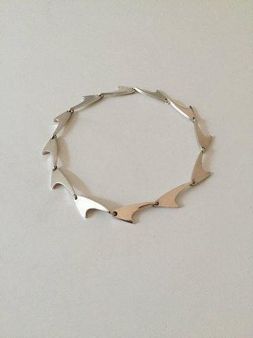 Bent Knudsen Sterling Sølv Halskæde - Danam Antik