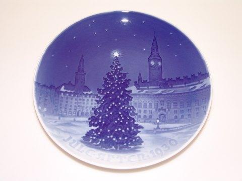 Bing & Grøndahl Juleplatte fra 1930 - Danam Antik