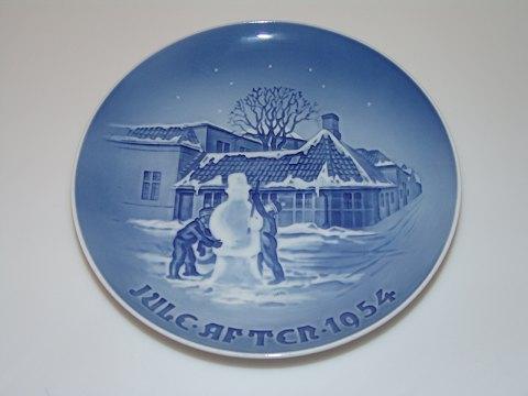 Bing & Grøndahl Juleplatte fra 1954 - Danam Antik