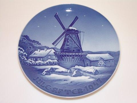 Bing & Grøndahl Juleplatte fra 1947 - Danam Antik