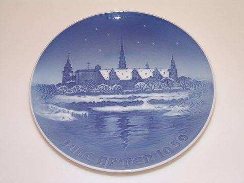 Bing & Grøndahl Juleplatte fra 1950 - Danam Antik