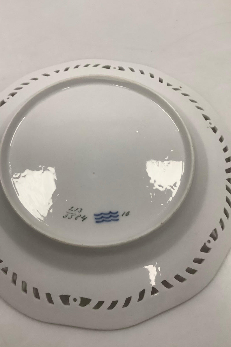 Sæt på 8 Royal Copenhagen Flora Danica Tallerkener med Blomster No 213/3584 - Danam Antik