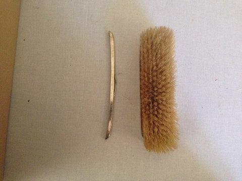 Georg Jensen Sterling Sølv Harald Nielsen Spejl, bøste, håndbøste og kam No 134 - Danam Antik