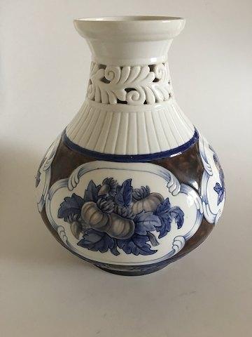 Bing & Grøndahl Art Nouveau Unika Vase af Fanny Garde fra 1929 - Danam Antik