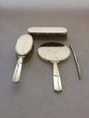 Georg Jensen Sterling Sølv Harald Nielsen Spejl, bøste, håndbøste og kam No 134 - Danam Antik