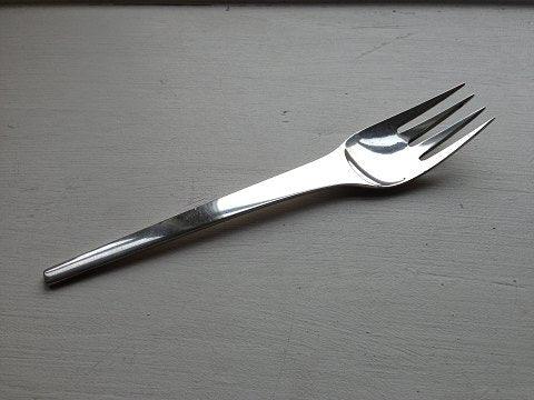 Georg Jensen Sterling Sølv Caravel frokost gaffel 022 - Danam Antik