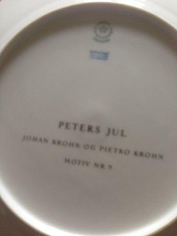 Royal Copenhagen Peters Jul kage Fad motiv 9 - Danam Antik