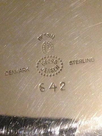 Georg Jensen Sterling Sølv Konge Skål No 642 - Danam Antik