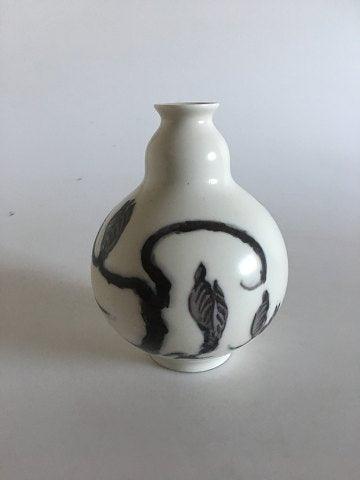 Bing & Grøndahl Art Nouveau Unika Vase af Jo Ann Locher No 711 - Danam Antik
