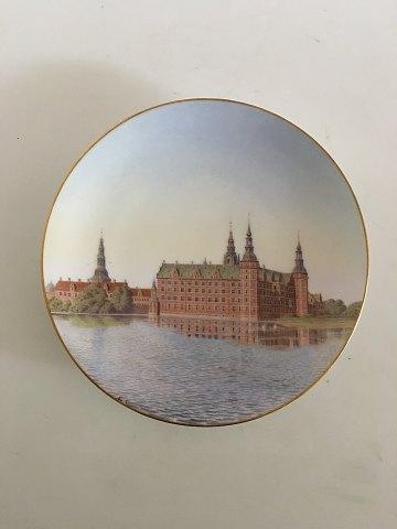 Royal Copenhagen Prospekt motiv af Frederikborg Slot af Emil Orth - Danam Antik