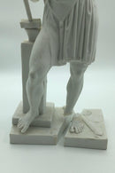 Bertel Thorvaldsen: Royal Copenhagen. Figur i bisquit af Vulcan. - Danam Antik