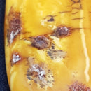 Antik Butterscotch opak rav vedhæng fra Baltic Sea. Længde 7.5 cm. Vægt 16.4 gram - Danam Antik