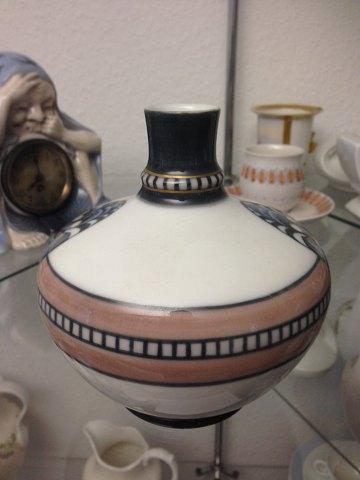 Bing & Grøndahl Art Nouveau Unika Vase med krebsemotiv af Marie Smith - Danam Antik