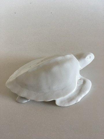 Royal Copenhagen Art Nouveau havskildpadde figur med glasur af Valdemar Engelhart No H886
