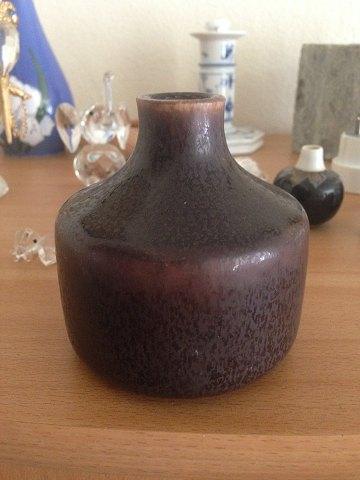 Saxbo vase af Sonne harepelsglasur - Danam Antik