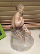 Royal Copenhagen Faun med Havfrue No 2299 - Danam Antik