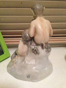 Royal Copenhagen Faun med Havfrue No 2299 - Danam Antik