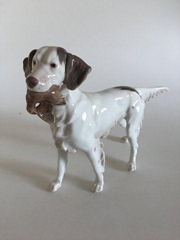 ビング＆グロンダール ラージ イングリッシュ セッター ウィズ バード No 2015