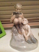 Royal Copenhagen Faun med Havfrue No 2299 - Danam Antik