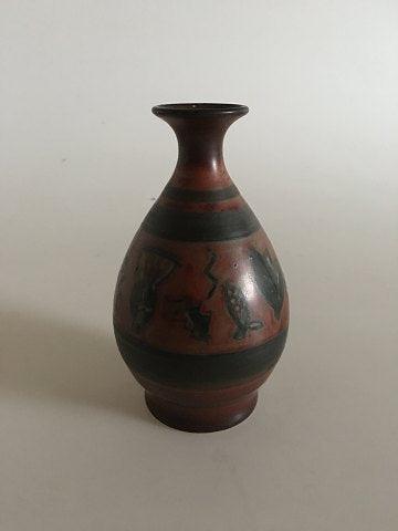 Bing & Grøndahl Unika Vase af Cathinka Olsen No 1763 - Danam Antik
