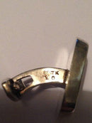 Bent Knudsen Sterling Sølv Manchetknapper No 10 - Danam Antik