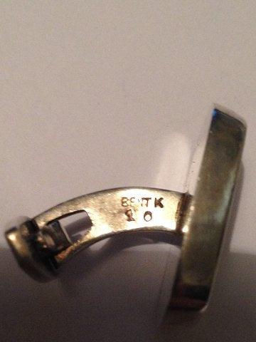 Bent Knudsen Sterling Sølv Manchetknapper No 10 - Danam Antik