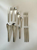 Georg Jensen Blå Haj Stålbestik Sæt af 80 dele. - Danam Antik