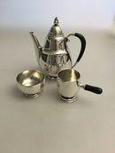 Georg Jensen Sterling Sølv Mokka Kaffesæt No 34 - Danam Antik