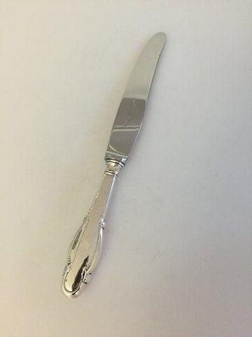 Frijsenborg Sølv Spisekniv med stål blad W. & S. Sørensen - Danam Antik