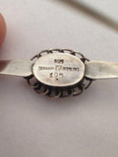 Georg Jensen Sterling Sølv Smykke Sæt af Ring, Broche og øreclips No 21, No 195 og No 81 - Danam Antik