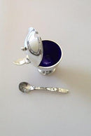 Georg Jensen Kaktus Sterling Sølv Sennepskrukke No 629 - Danam Antik