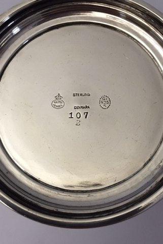 Georg Jensen Sterling Sølv Vase No 107B - Danam Antik