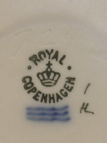 Royal Copenhagen Silhouette Flora Danica Royalty platte Dronning Louise No RC-S2 - Danam Antik
