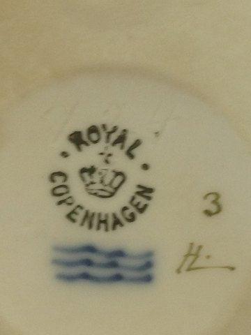 Royal Copenhagen Silhouette Flora Danica Royalty platte Dronning Louise No RC-S2 - Danam Antik