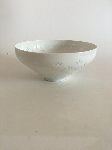 Arabia Ris Porcelæn Skål af Friedl Kjellberg - Danam Antik