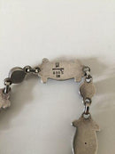 Georg Jensen Sterling Sølv Halskæde med Lapis Lazuli No 15 - Danam Antik