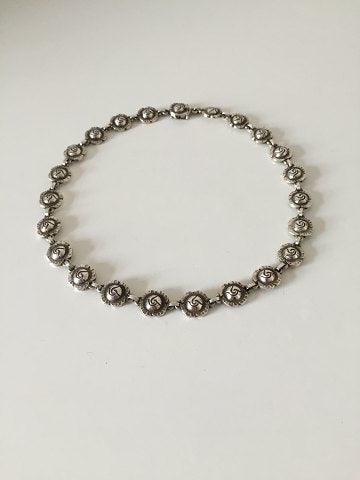 Georg Jensen Sterling Sølv Halskæde No 42 - Danam Antik