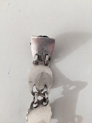 Georg Jensen Sterling Sølv Armbånd No 3 - Danam Antik