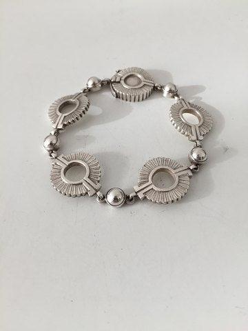 Georg Jensen Sterling Sølv Art Deco Armbånd No 101 - Danam Antik
