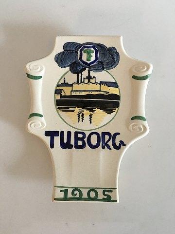 Aluminia Tuborg Bryggeri platte fra 1905 - Danam Antik