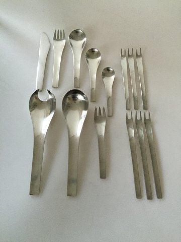 ジョージ ジェンセン ブルーシャーク スチール カトラリー 80ピース