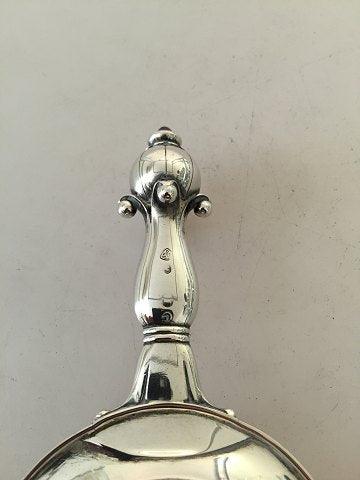 Grann & Laglye Sølv Teholder Ornamenteret med en Ametyst - Danam Antik