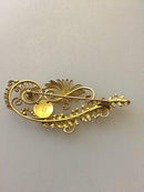 Georg Jensen 18K guld Broche No 53 fra 1933-1944 - Danam Antik